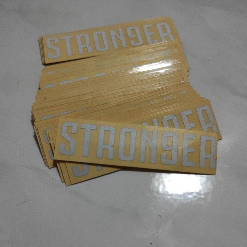 

cutting stiker Juventus scudetto stronger stron9er