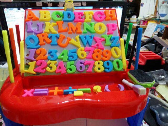 Paling Murah Se-shopee Drawing Board Meja Belajar Edukatif