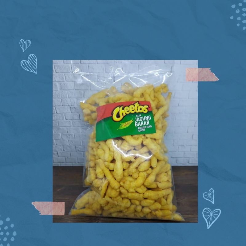 

Cheetos Jagung Bakar 100gr/Snack Repack Mini/Snack Kiloan