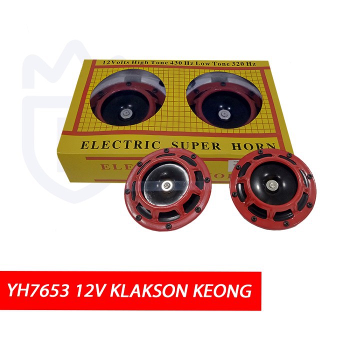 HORN / KLAKSON DOUBLE MOBIL YH 7653 12V/24V 125 MM SUPERTONE LOWIN