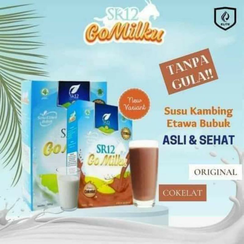 

GOMILKU COKLAT 200gr/ ORIGINAL SR12/ SUSU BUBUK/ SUSU KAMBING ETAWA