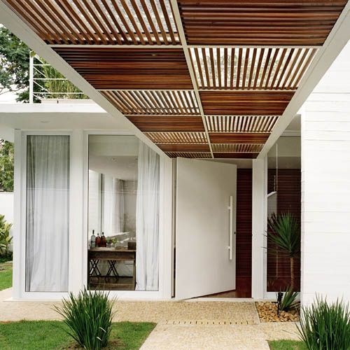 Conwood Sunshade 3&quot; 76mm Plank Wall Decorative DInding Luar Panel Dekorasi Fasad Kanopi Roof Eksterior