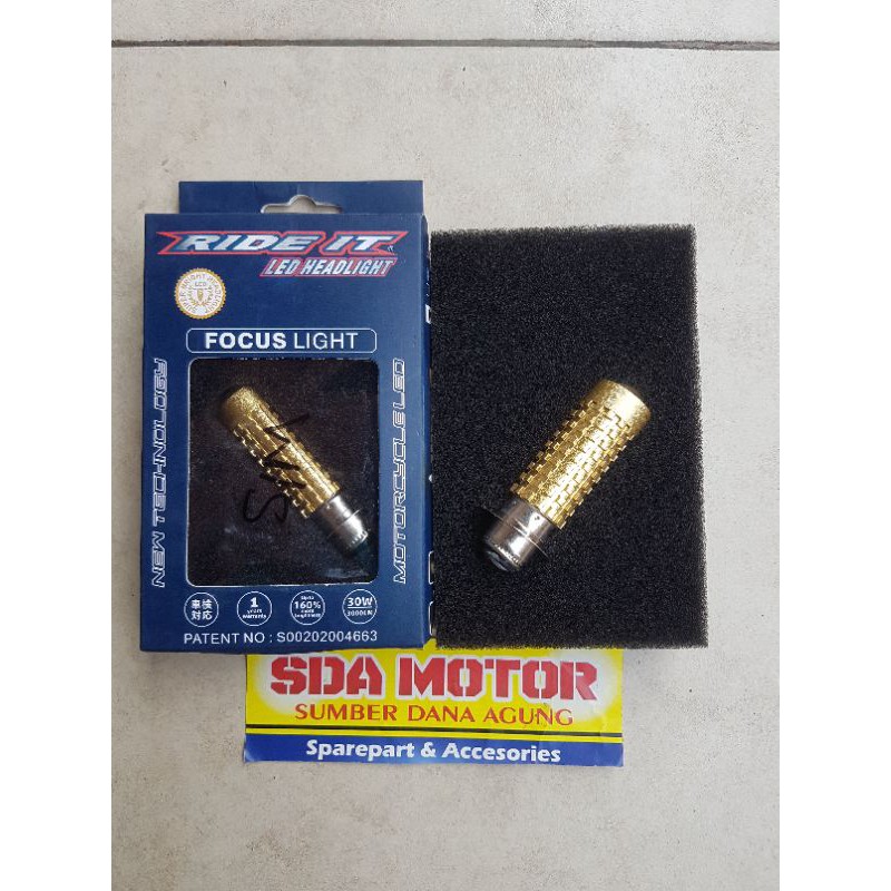 Bohlam DOP LED Laser focus H6 RIDE IT  bebek matic beat vario