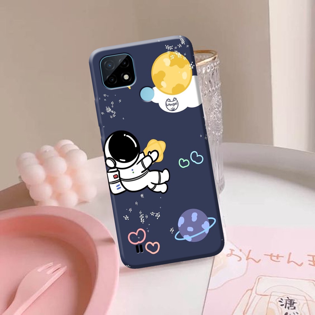 #911 Realme C21y/C25y (Typelainviachat) Case Astronot Cute #202