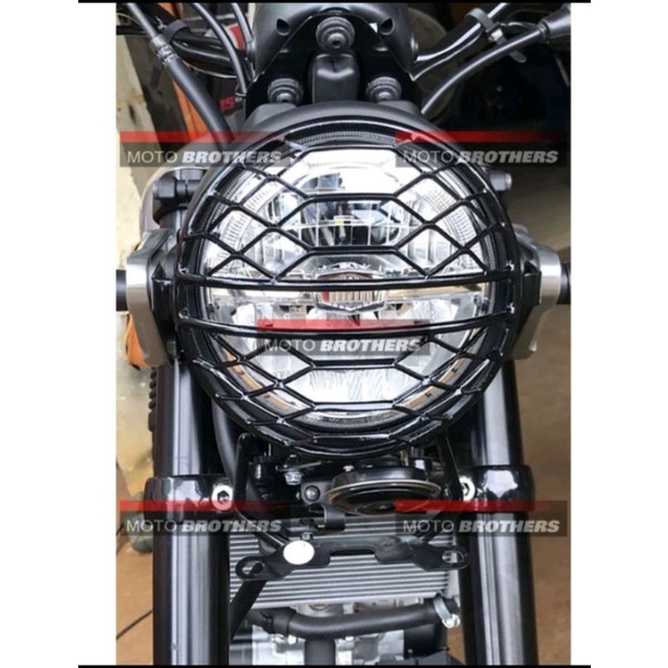 grillamp Yamaha XSR 155 cover lampu depan Yamaha XSR