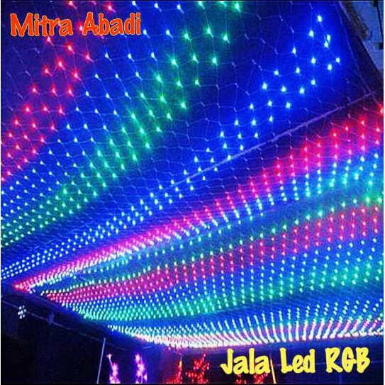 Lampu Natal Jala LED