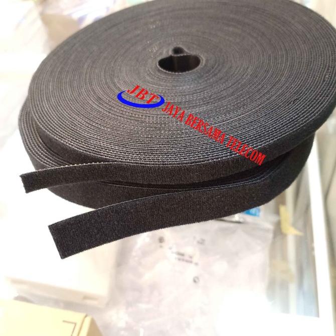 

Velkro Tape Perekat/Pengikat kabel Organizer Hook/Loop lebar 2cm