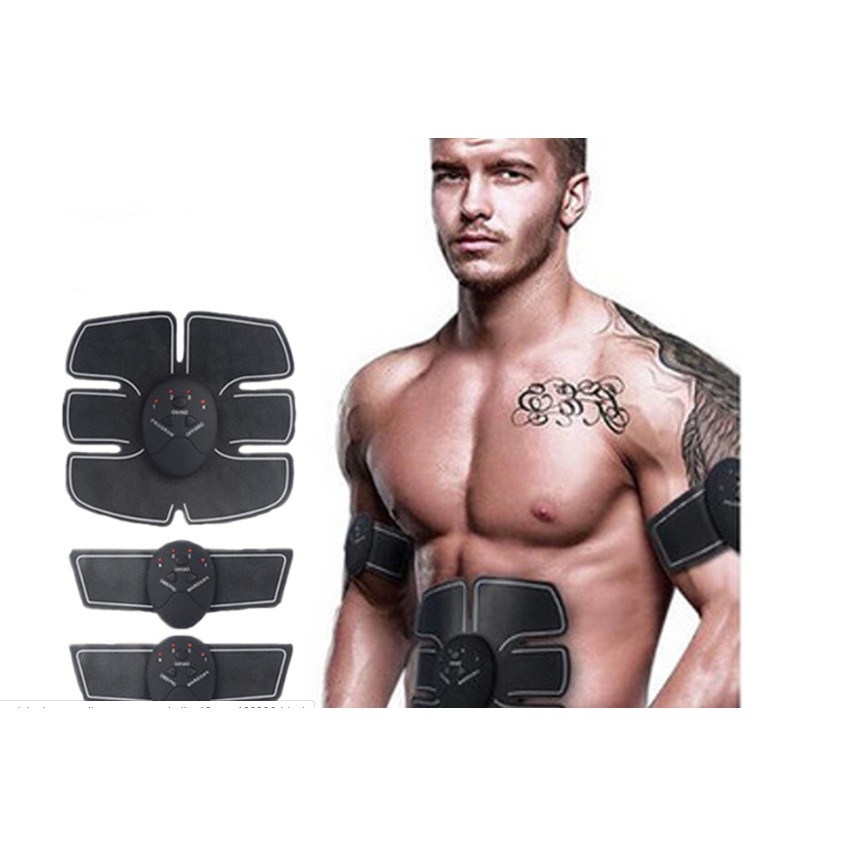 Alat stimulator otot EMS six pack  melatih otot six pack