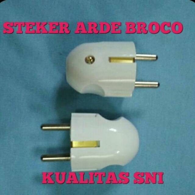 steker listrik BROCO steker arde BROCO colokan listrik