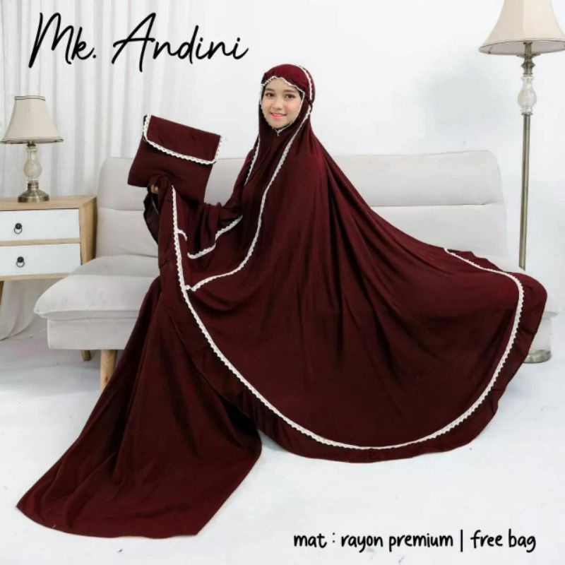 mukena rayon,allsize