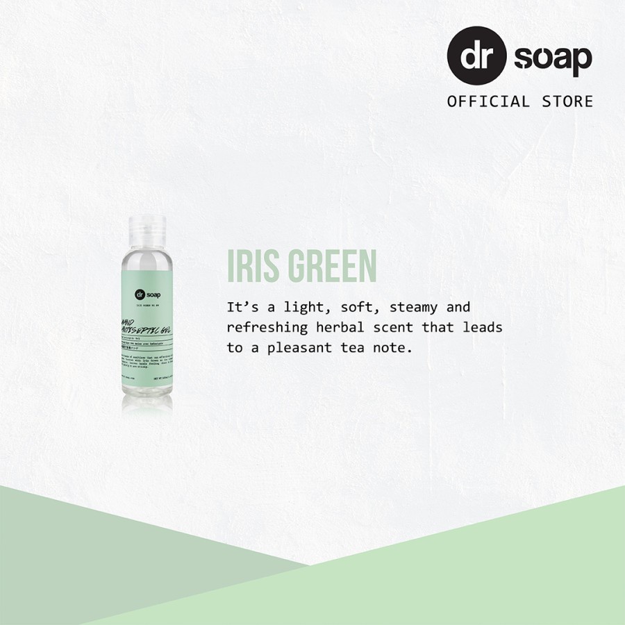 DR SOAP HAND ANTISEPTIC GEL | BALCONY BREEZE IRISH GREEN