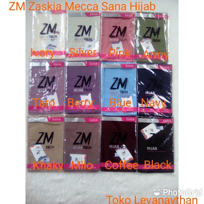 ZM Zaskia Mecca - Sana Hijab (Khusus Defect)