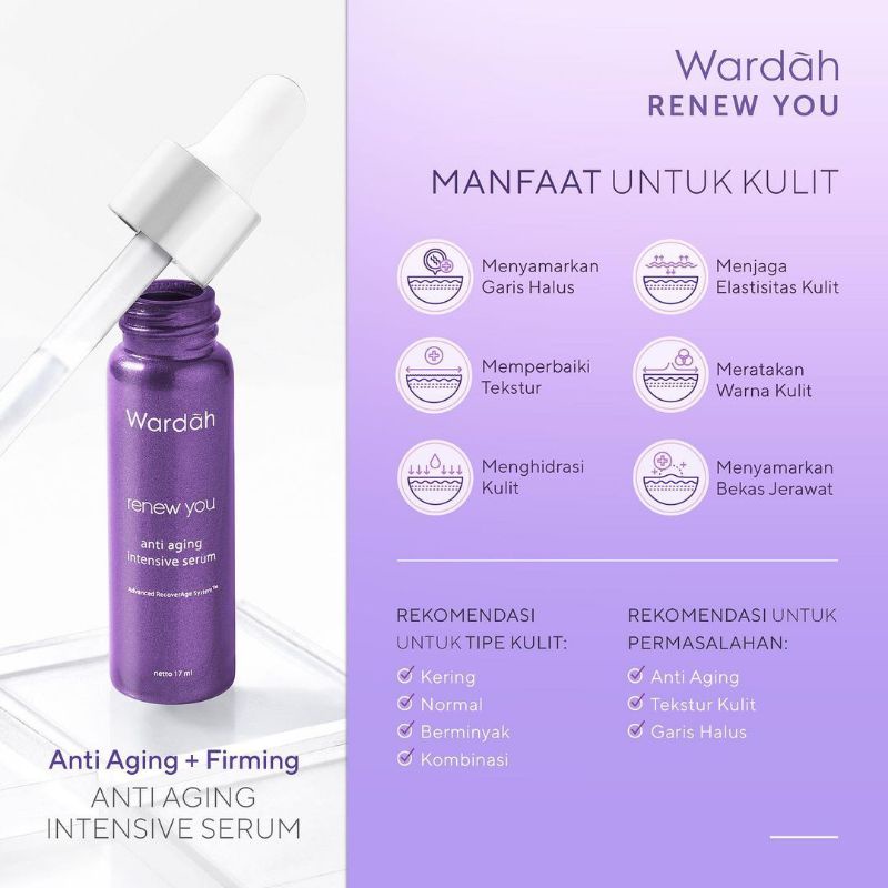 Wardah Renew you Anti Aging Serum