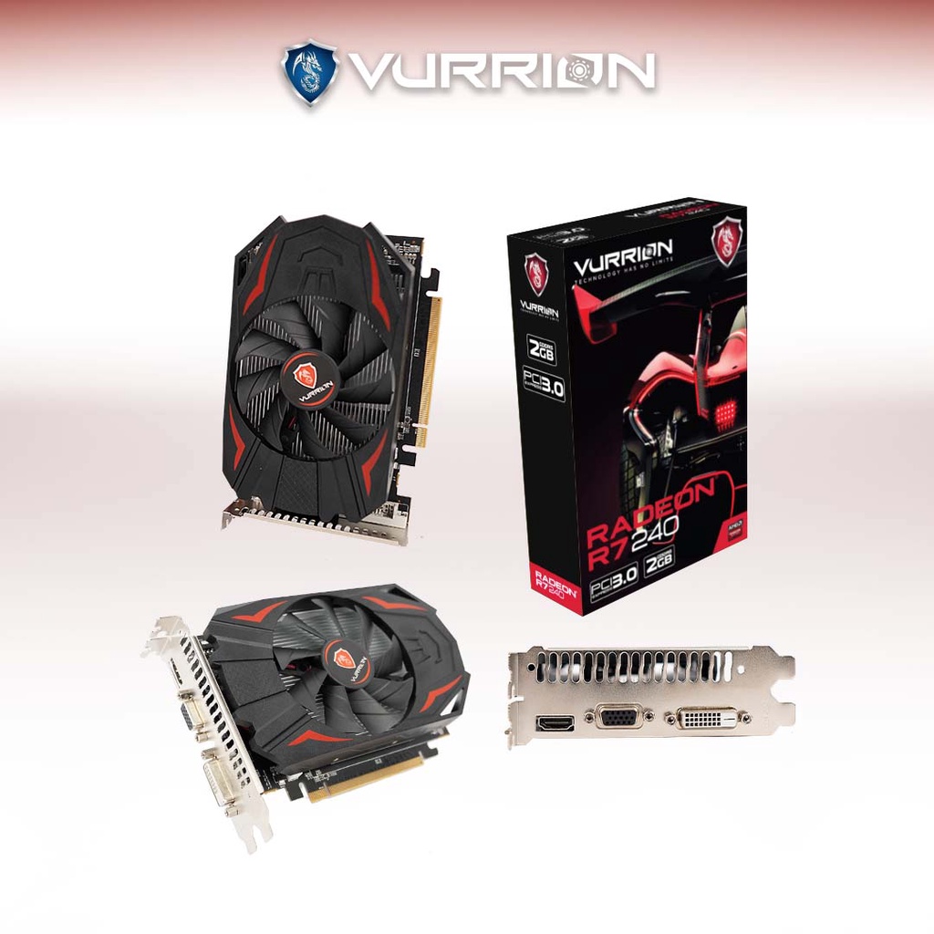 VGA VURRION R7 240 LP 4GB GDDR3 128bit Gaming