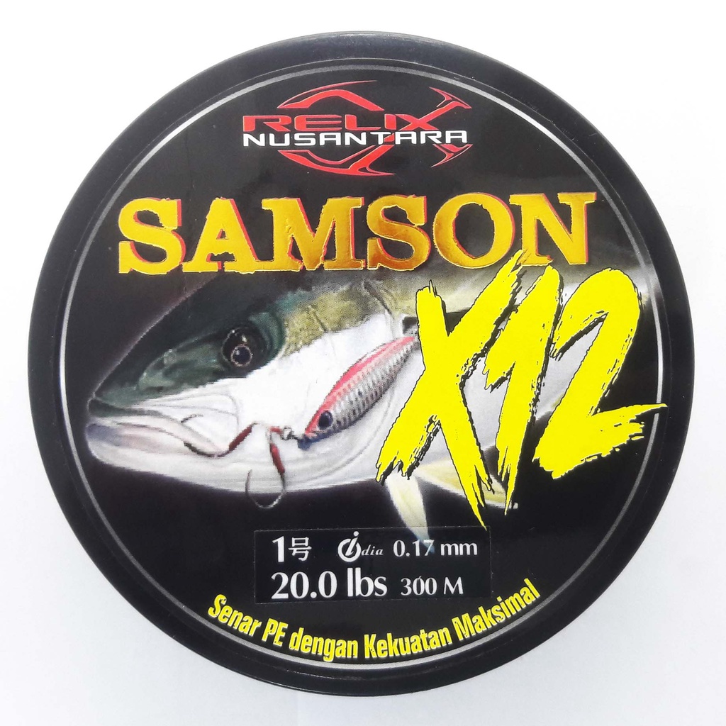 Senar PE Samson X12 PE Samson X16 300 Meter PE Relix Nusantara-X12 - PE #1
