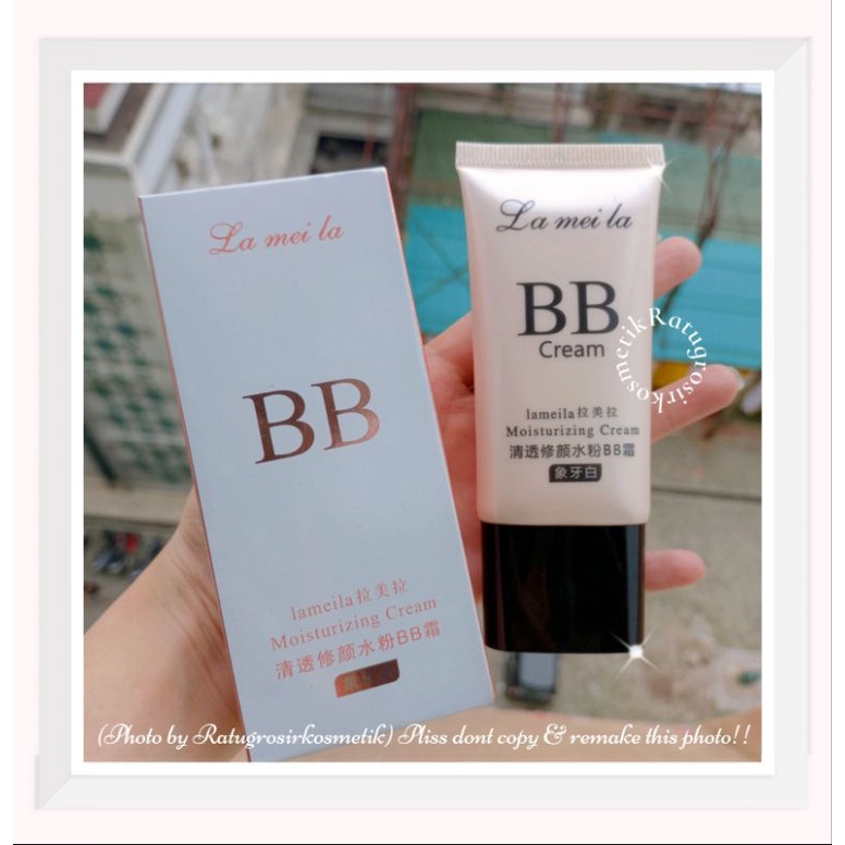 TERBARU!!!BB MOISTURIZING CREAM BASE LIQUID FOUNDATION LAMEILA NO.7007