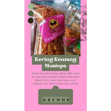 

Kentang Mustofa/kering kentang Mustofa