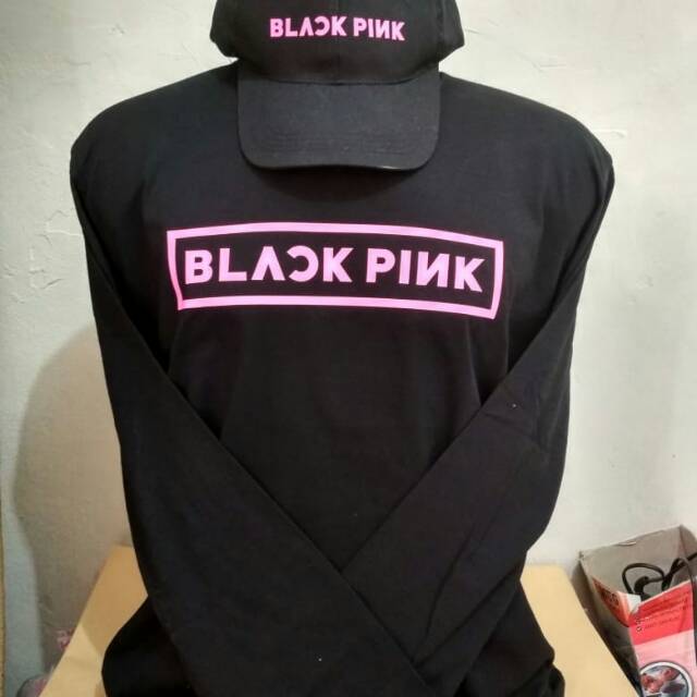 Kaos Blackpink Lp + topi