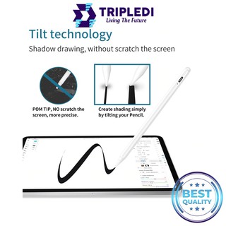 Tripledi Apple Pencil 2 Generasi 10th Touch Pen Stylus