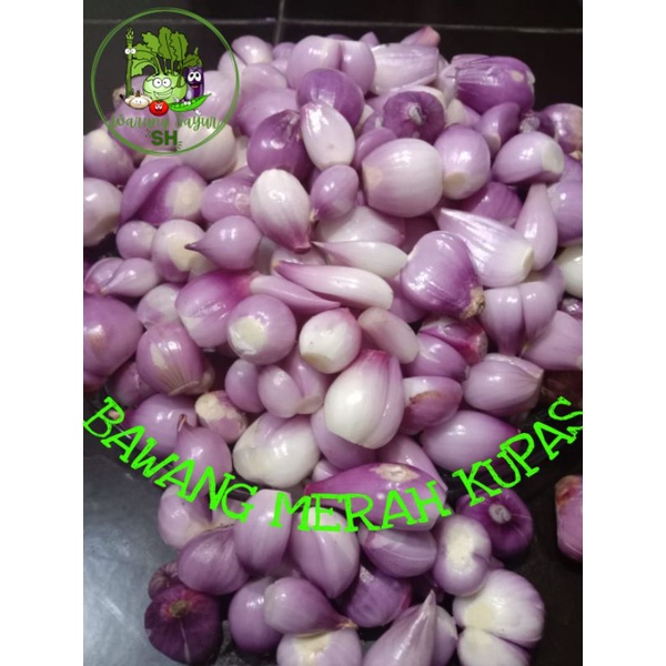 

BAWANG MERAH KUPAS 1KG | Fresh Vagetable