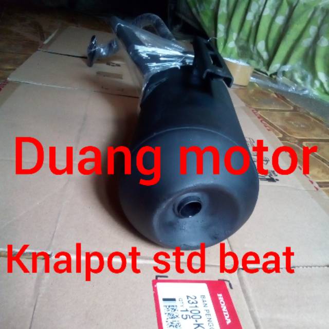 Knalpot setanda beat all new beat street tahun 2018 ori honda