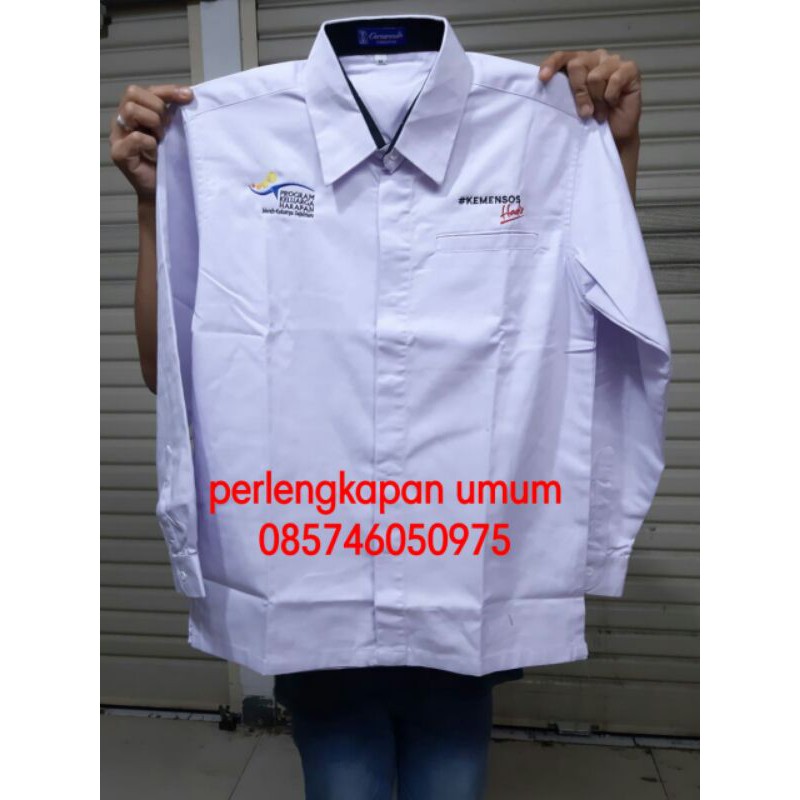 KEMEJA KEMENSOS HADIR DAN PKH LENGAN PANJANG