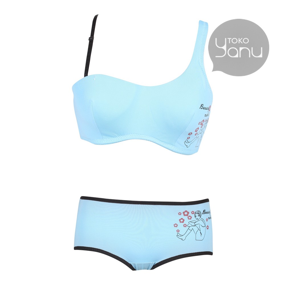 YANU | Size 32B-34B | Bra Set JF 5422 (Dapat Bra dan CD Wanita)