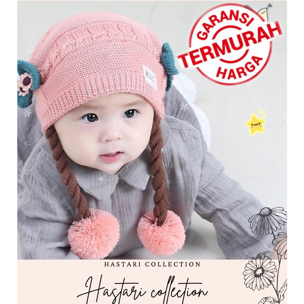 KUPLUK MOTIF KEPANG RAMBUT ANAK UNTUK ANAK LUCU