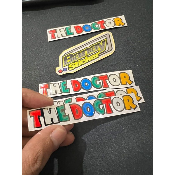 STICKER EMBLEM THE DOCTOR TIMBUL 3D