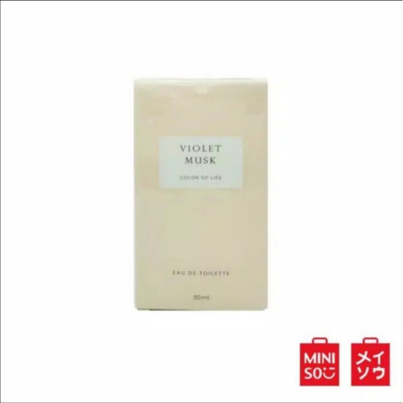 Miniso Official Parfume Color of Life EDT Violet Musk