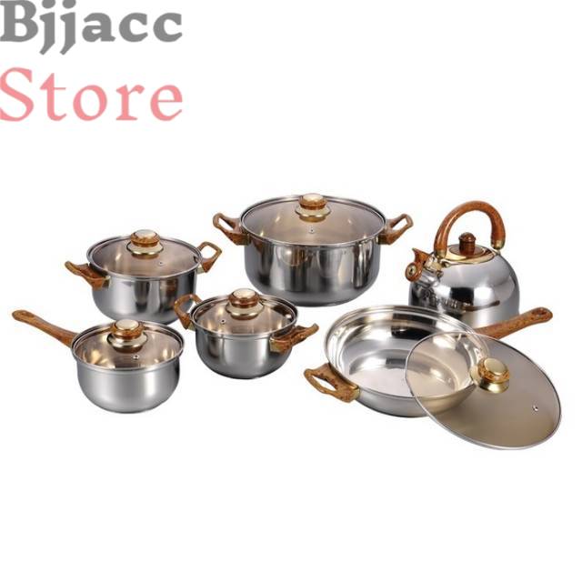 Cookware Panci Set steinlist 12pcs