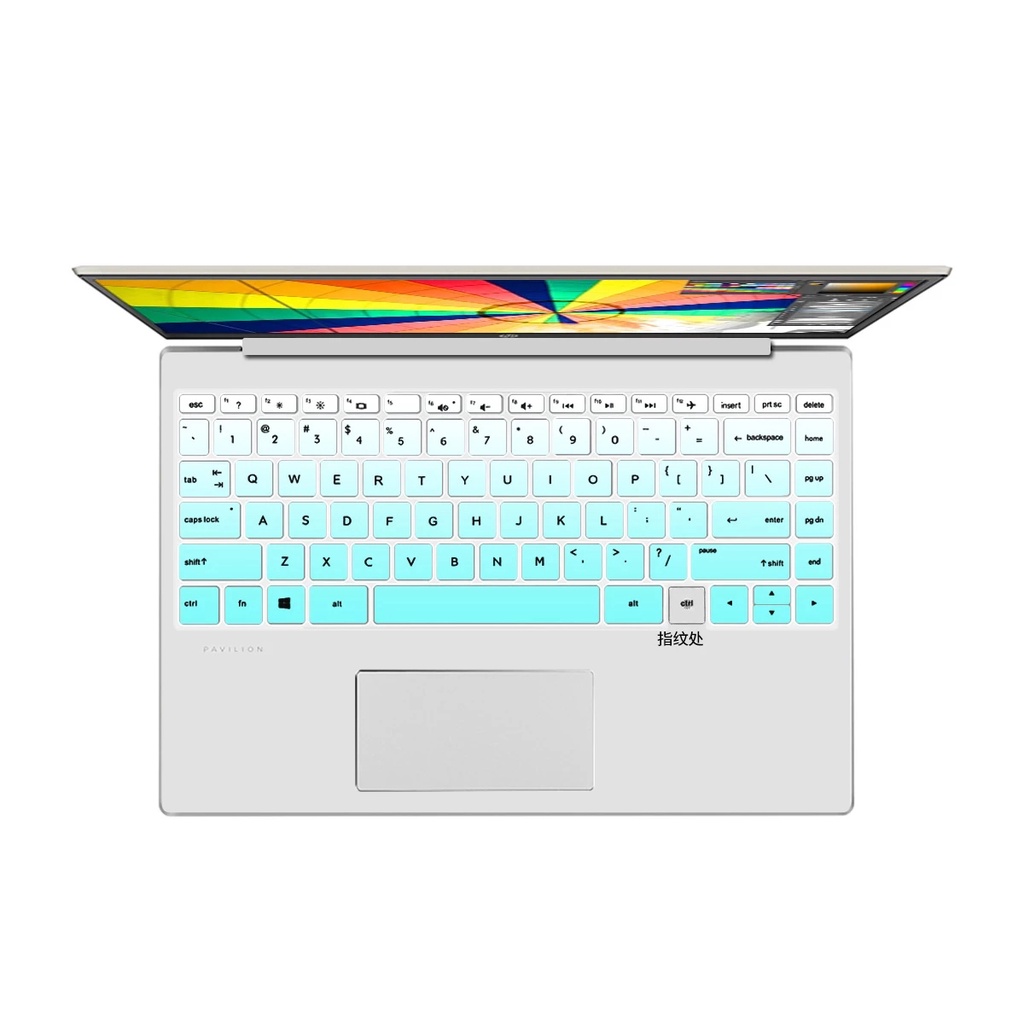 Skin Keyboard Laptop Untuk HP Envy X360 15.6 inch Fingerprint 15-ep0009tx 15-ep0016tx 15-ep0010tx 15-ep001nl 15-ep0025cl 2020