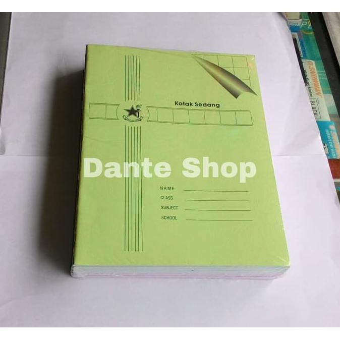 

BARU Buku Kotak Sedang/Buku Tulis Mandarin