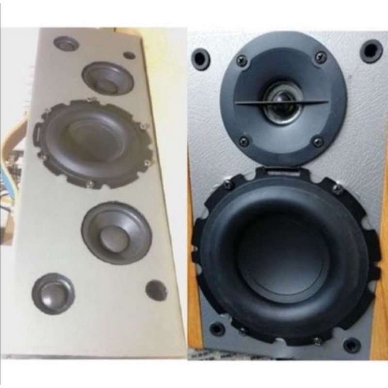 Spare Part HIFI Subwoofer - Speaker Aktif Rakitan Low Bass Subwoofer Sub woofer