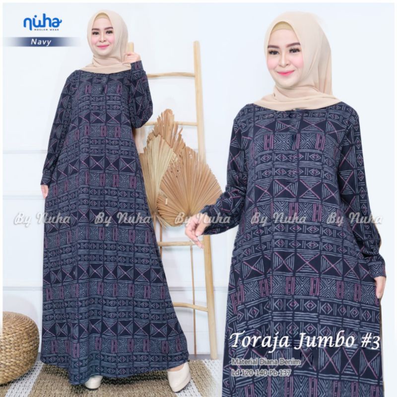 Toraja maxy dress denim diana
