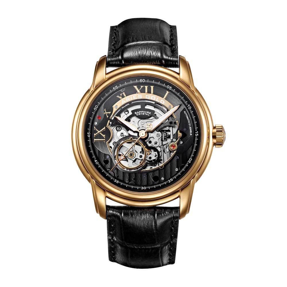 Jam Tangan Pria Aries Gold Infinum El Toro G-9005A-G-BK