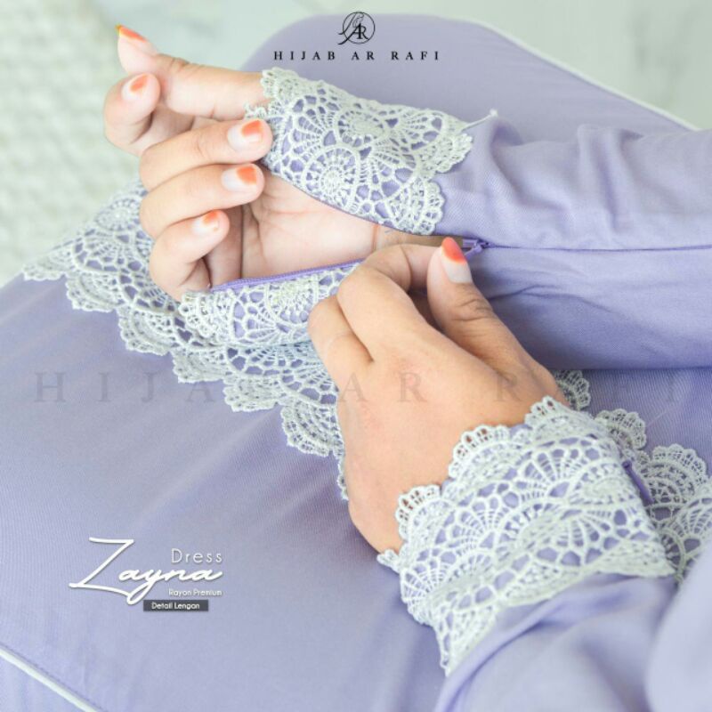 READY ZAYNA DRESS AR RAFI ORI | Gamis Ar Rafi Branded Gamis Busui