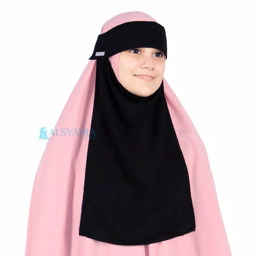 Flap Niqab Poni Pulldown Sifon Alsyahra Exclusive