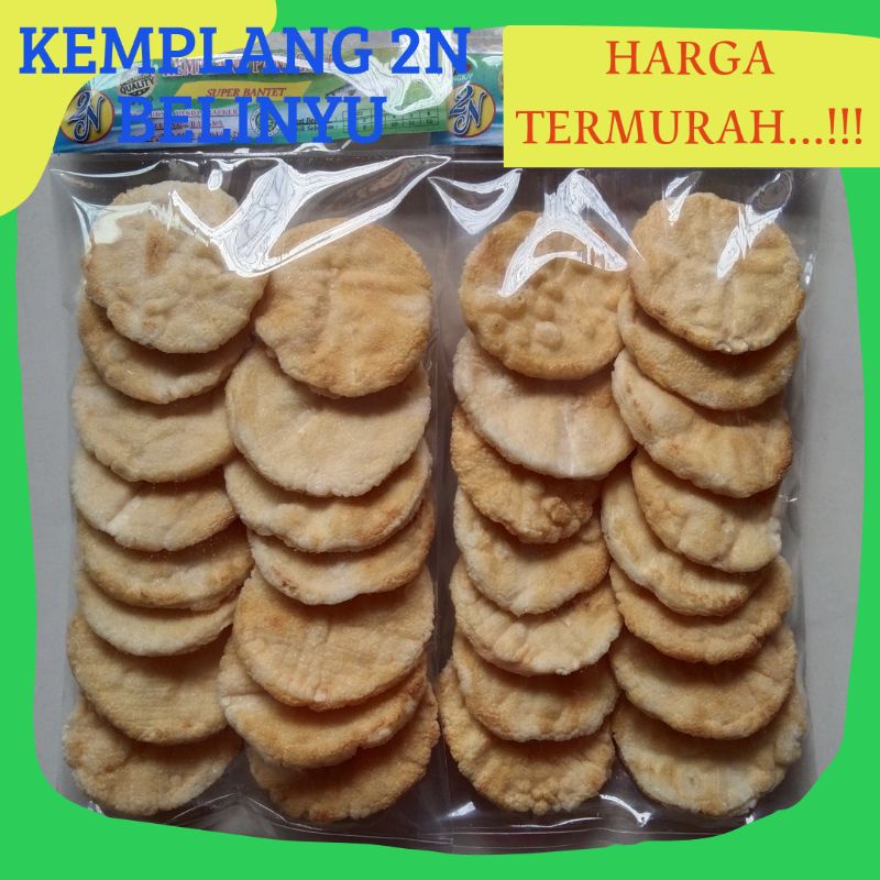 

Kemplang Panggang Super Bantet / kerupuk bangka / snack bangka / oleh oleh