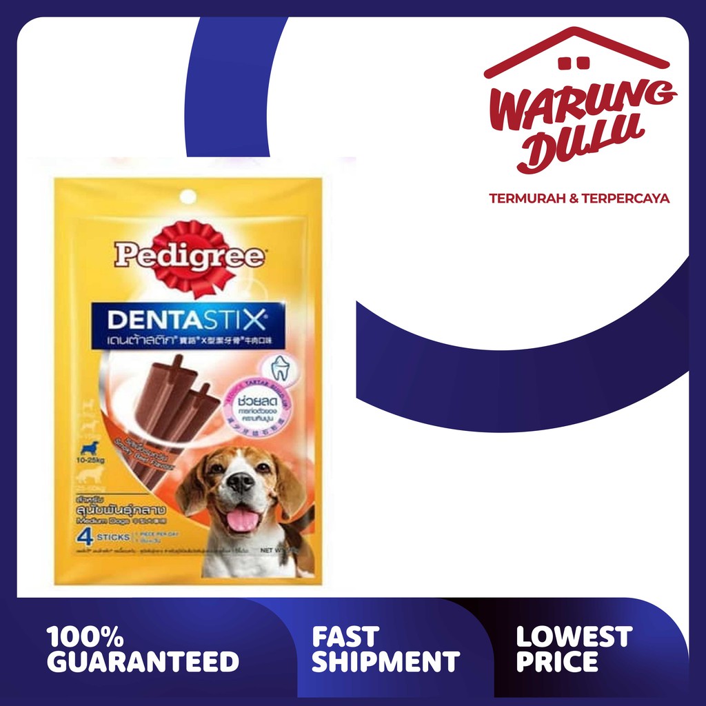 DENTASTIX MEDIUM SMOKY BEEF 98GR 10-25KG