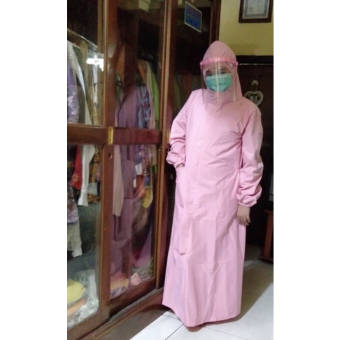 GOWN HOODIE / GOWN MEDIS / APD GOWN WATERPROOF IMPORT
