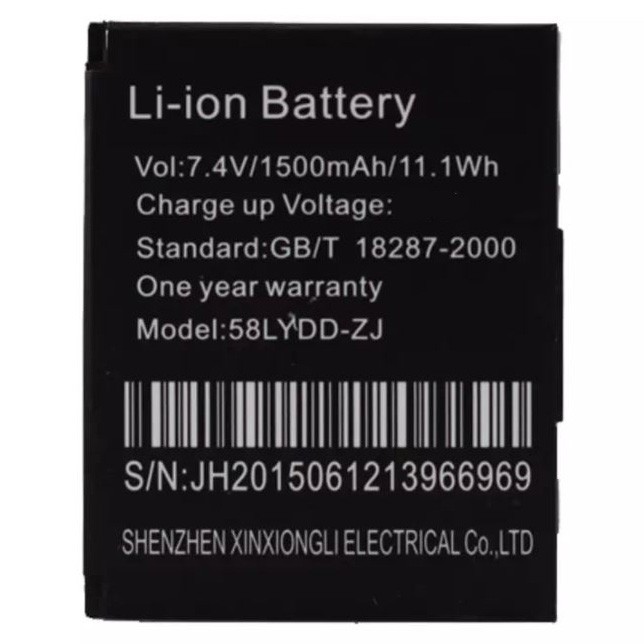 Baterai Printer Zjiang Mini Portable Bluetooth Thermal 5805DD/5802