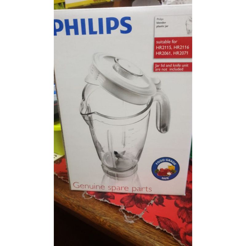 GELAS Blender Philips PLASTIK ORI 100%
