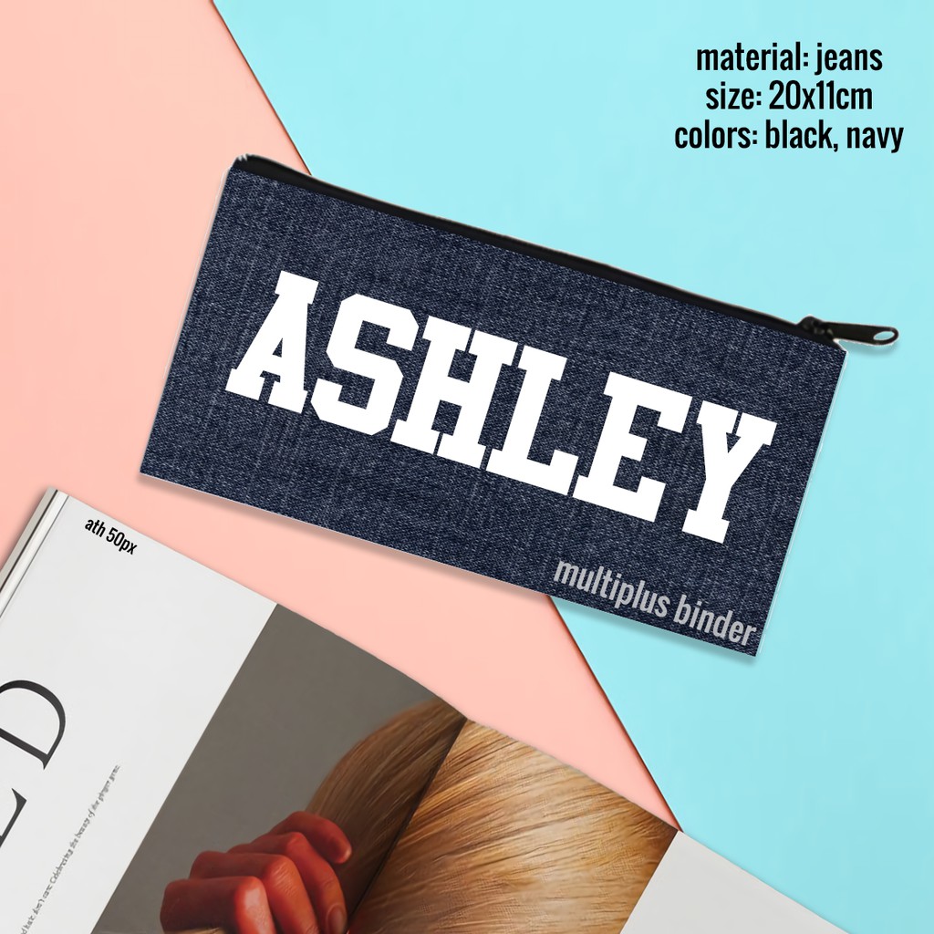 

Pencil Case Jeans / Tempat Pensil Jeans / Kotak Pensil Jeans Tumblr Nama