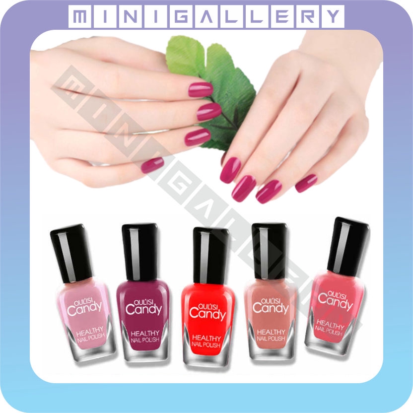 MG 401 Kuteks Peel Off Cat  Kuku  Palsu Wanita Kutek Candy  