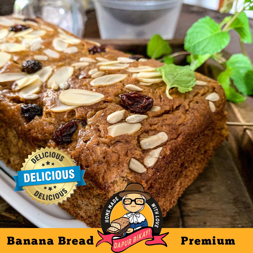 

BANANA BREAD PREMIUM (PER PCS / SATUAN) | Dapur Bikay