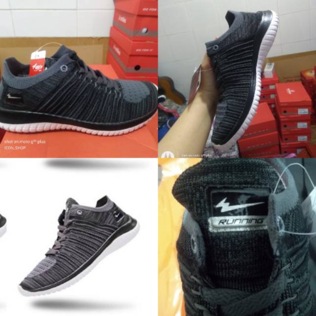 SEPATU SNEAKER RUNNING  PRIA EAGLE ORI