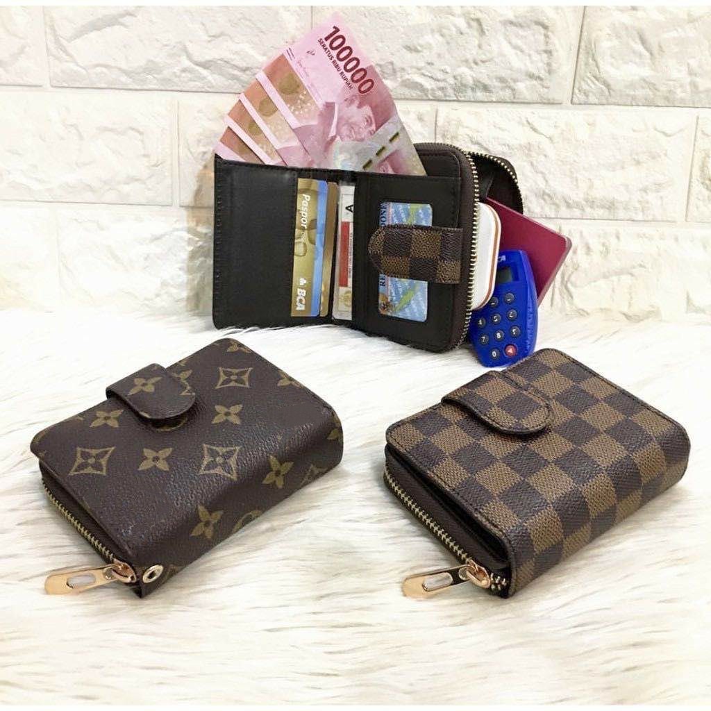 ( Fy ) COD DOMPET iMPORT DOMPET WANITA W004/W005 DOMPET IMPORT BESI GAWANG WANITA MURAH