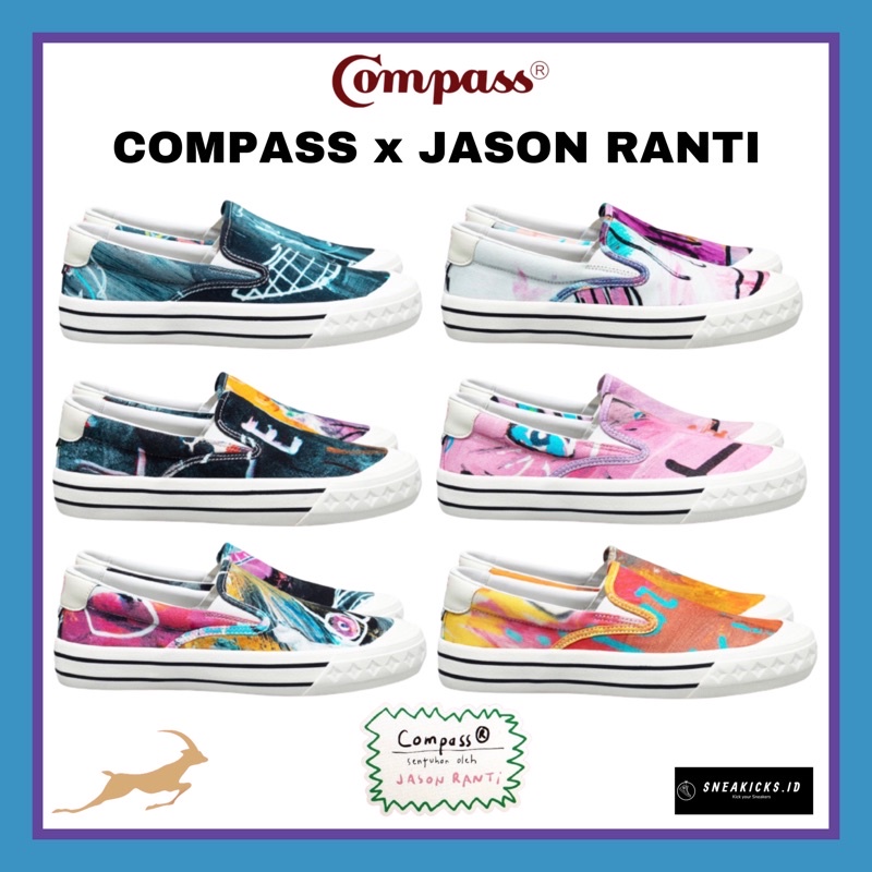 [ORIGINAL] SEPATU COMPASS X JASON RANTI LIMITED EDITION
