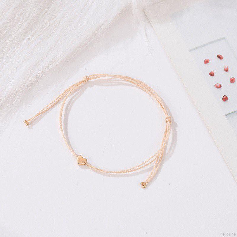 ✨felicelife✨Delicate cord heart bracelet